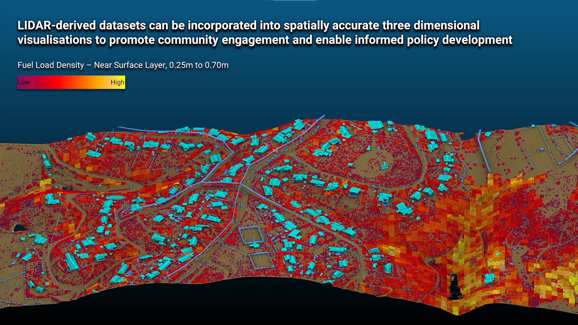 LIDARderived bushfire fuel load metrics AFAC 2021 Aerometrex